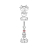 Rosetta piana 10x16x0,2din 988 Saeco Royal Classic