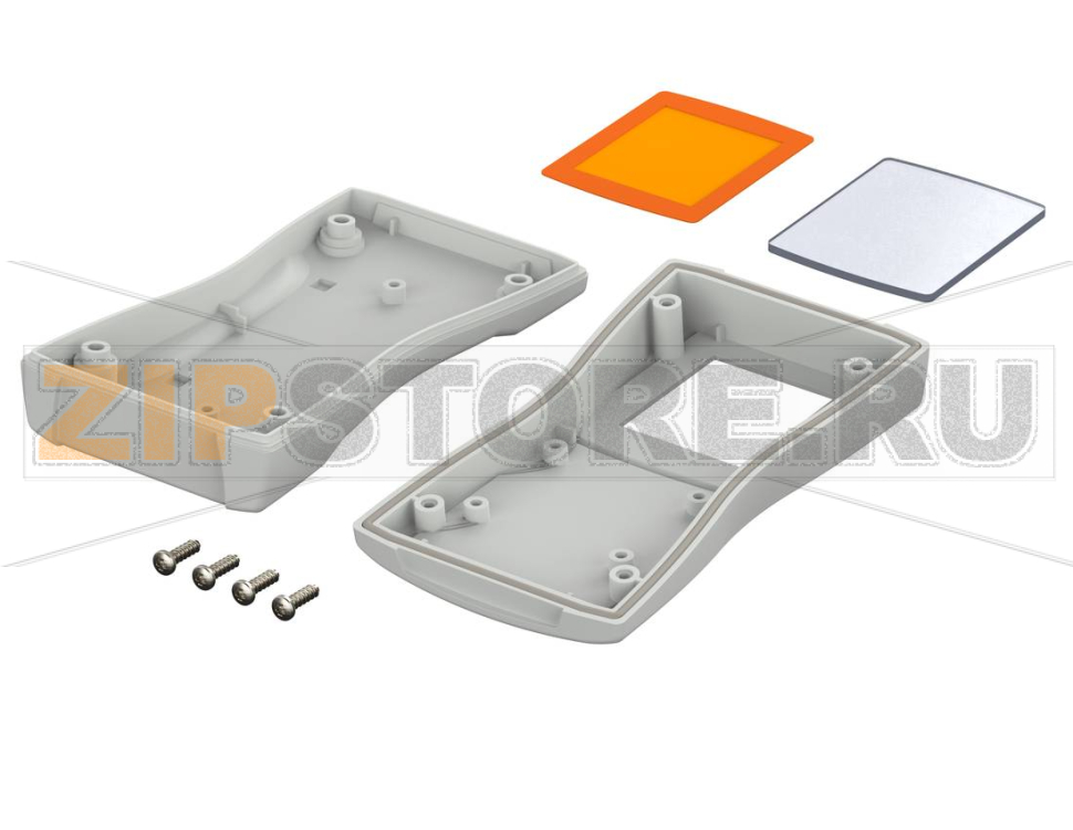 Корпус ручной без отсека для батареек, 140.3x72.9x31.3 мм, IP 40 (IP 65) Bopla BS 500 DIS-7035 