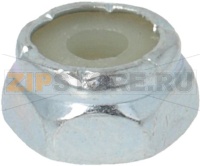 NUT, STEEL, ZP, UNC, #6-32, NYLON