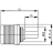 Разъем QLS, 50 Ом, 1 шт Telegärtner J01420A0065 - Разъем QLS, 50 Ом, 1 шт Telegärtner J01420A0065