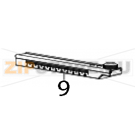Media sensor adjustment mechanism assembly TSC MX640P Media sensor adjustment mechanism assembly TSC MX640PЗапчасть на деталировке под номером: 9