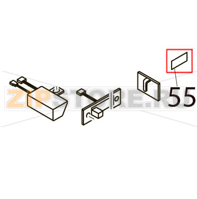 Slide switch label Toshiba TEC B-SX5T-TS12/22-QQ Slide switch label Toshiba TEC B-SX5T-TS12/22-QQЗапчасть на деталировке под номером: 55