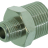 НИКЕЛИРОВАННЫЙ ПАТРУБОК Ø 1/8"M-3/8"M - НИКЕЛИРОВАННЫЙ ПАТРУБОК Ø 1/8"M-3/8"M