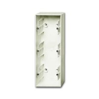 Коробка для открытого монтажа, трехместная, слоновая кость ABB 2CKA001799A0916