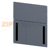 SIVACON, base, with side cable entry, T: 1000 mm, W: 800 mm, zinc-plated Siemens 8MF1080-2UB51-2