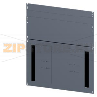 SIVACON, base, with side cable entry, T: 1000 mm, W: 800 mm, zinc-plated Siemens 8MF1080-2UB51-2