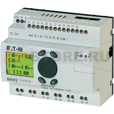 Контроллер компактный, 24 В/DC Eaton EC4P-221-MTXD1 