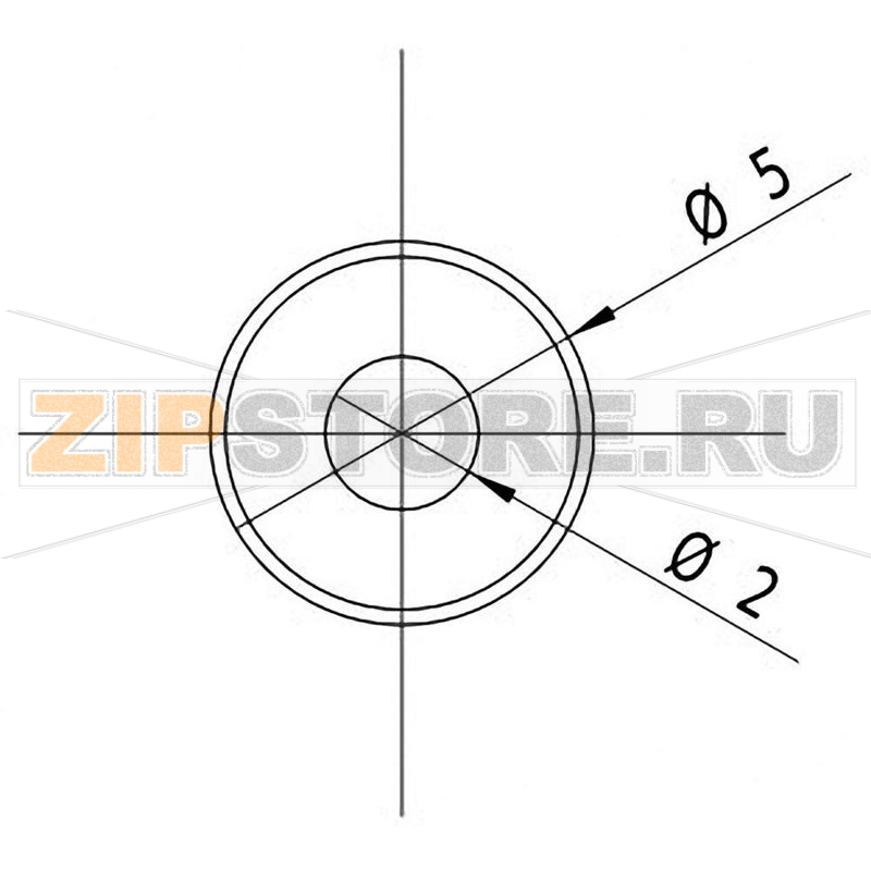 Модуль лазерный, красный, 1 МВт Picotronic DI650-1-3(5x12) 