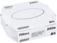 PAPER FILTERS B5 172 mm - 250 Pcs