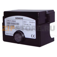 Автомат горения, 1-ступенчатый, ионный, t1 = 30 с, TSA = 3s, AC230В Siemens LME11.330C2