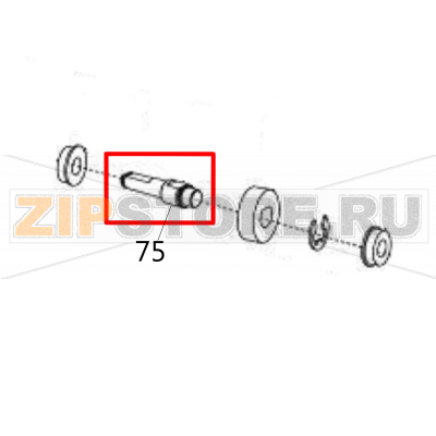 Shaft (IDLE) Sato DR308e Shaft (IDLE) Sato DR308eЗапчасть на деталировке под номером: 75Название запчасти на английском языке: Shaft (IDLE) Sato DR308e.