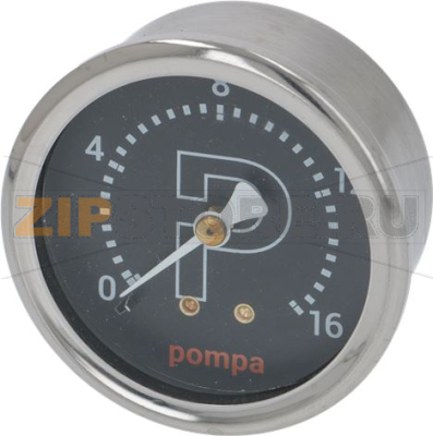 PUMP PRESSURE GAUGE ø 60 mm 0÷16 bar 