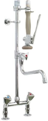 СМЕСИТЕЛЬ НА ДВА ОТВЕРСТИЯ 82306 