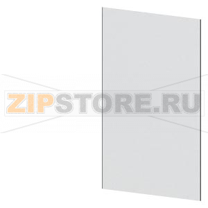 SIVACON, side panel / rear panel, Closed, IP55, H: 2200 mm, W: 1200 mm, RAL 7035 Siemens 8MF1220-2UW61-1C 