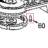 Machine screw 10-24 x 1 3/4 Fil, hd KitchenAid 5KPM50