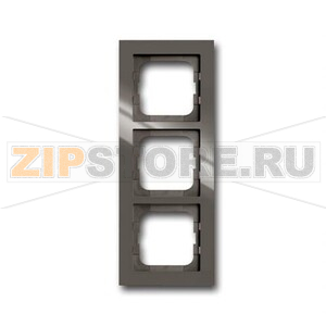 Рамка трехместная, серая ABB 2CKA001754A4473 