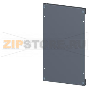SIVACON, mounting plate, mounting with bracket, H: 600 mm, W: 400 mm, zinc-plated Siemens 8MF1640-2AM02-0 