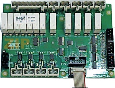 SCHEDA RELE&amp;#039;24VDC 133X93 MM 