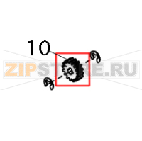 Spur gear 16T TSC TTP-243 Pro
