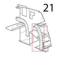 Cornice sportello SX Scotsman AF 206
