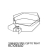 Stainless steel clip to tight Unox XBC 1005
