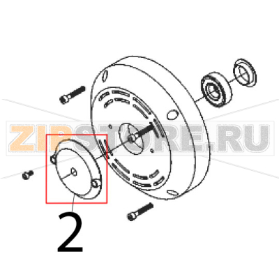 Disco di chiusura Sirman TC 12 E Disco di chiusura Sirman TC 12 EЗапчасть на деталировке под номером: 2