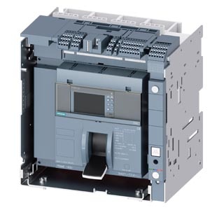draw-out molded case circuit breaker w. handle with guide frame and PSS frame 1600; 4AUX and trip alarm switch S24; Icu "H" Icu=85kA @ 415V, 4-pole, right ETU650, LSI, In=1250A display, meas., comm. function Ir=500...1250A Isd=0.6...10xIn, Ii=1.5...15xIn 