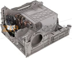 BASE WITH COMPRESSOR ELECTROLUX 13644714 