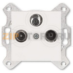 Розетка TV-R-SAT, жемчуг ABB 2CHH083303A6068 