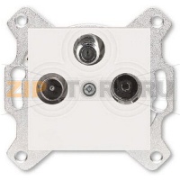 Розетка TV-R-SAT, жемчуг ABB 2CHH083303A6068