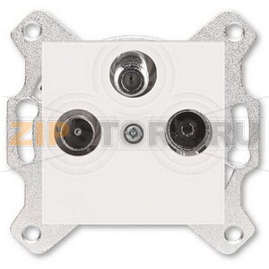 Розетка TV-R-SAT, жемчуг ABB 2CHH083303A6068 