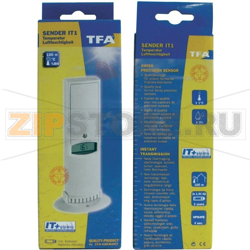 Датчик температуры и влажности TFA 30.3144 IT 
