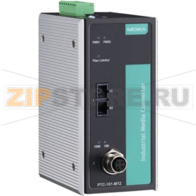 Медиаконвертер MOXA PTC-101-S-LC-HV 