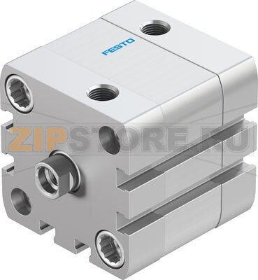 Пневмоцилиндр компактный Festo ADN-40-10-I-P-A 