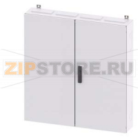 ALPHA 400, wall-mounted cabinet, IP55, Protection class 2, H: 1100 mm, W: 1050 mm, T: 210 mm, RAL 9016 Siemens 8GK1133-5KA42