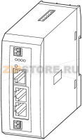 Шлюз SWD Ethernet/MODBUS, Ethernet/IP, Modbus TCP, 99 компонентов Eaton EU5C-SWD-EIP-MODTCP