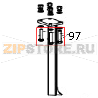 Hexagon bolts Hurakan HKN-20SN2V Hexagon bolts Hurakan HKN-20SN2VЗапчасть на деталировке под номером: 97