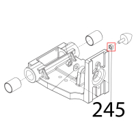 Dado es. DIN934, M6 Sirman Palladio 350 Top