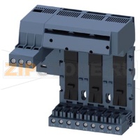 МОДУЛЬ ПОДВОДА ПИТАНИЯ, УСТАНОВКА СЛЕВА, СИЛОВАЯ ЦЕПЬ: ВИНТОВЫЕ КЛЕММЫ, 3 СЛОТА ДЛЯ КОМПАКТН. ПУСКАТЕЛЕЙ КЛЕММЫ MAX. 25 MM2 / 35 MM2 Siemens 3RA6812-8AB