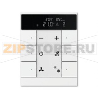 Регулятор комнатной температуры с датчиками CO2/влажности, 6 клавиш ABB 2CKA006330A0010