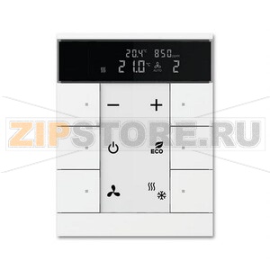 Регулятор комнатной температуры с датчиками CO2/влажности, 6 клавиш ABB 2CKA006330A0010 