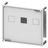 ALPHA 400/630 DIN Circuit breaker kit 3x 3VA10-11/100A/160A 3+4-pole H=450 mm W=500 mm, horizontal Installation for motorized operating mechanism for RCD module infeed side Siemens 8GK4734-3KK22