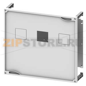 ALPHA 400/630 DIN Circuit breaker kit 3x 3VA10-11/100A/160A 3+4-pole H=450 mm W=500 mm, horizontal Installation for motorized operating mechanism for RCD module infeed side Siemens 8GK4734-3KK22 