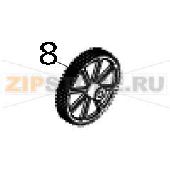 Gear, 64T, MOQ 5 pcs TSC TTP-323 Gear, 64T, MOQ 5 pcs TSC TTP-323Запчасть на деталировке под номером: 8