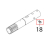 Screw M6x6 Bear Varimixer AR80 VL-1S