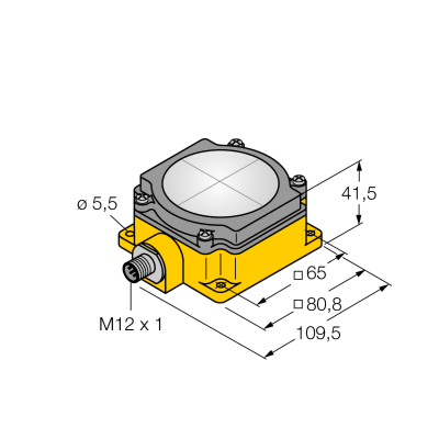 Маяк светодиодный Turck K80L4BYGR1PQ 