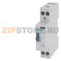 INSTA-КОНТАКТОР  0/1 AUTOMATIC АС 230/24В  20 A 1 НО 1 НЗ Siemens 5TT5801-8