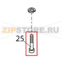 Screw M10x100 Bear Varimixer AR80 VL-1S