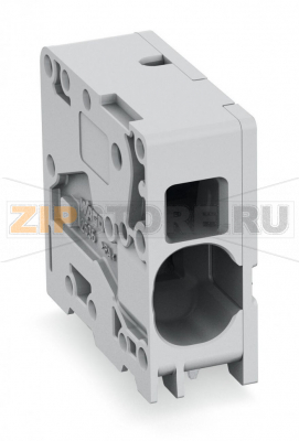 Клемма на печатную плату; 16 мм; Шаг контактов 10 мм; 1-пол.; Push-in CAGE CLAMP®; 16,00 mm; серые Wago 2636-1101 PCB terminal blocks with Push-in CAGE CLAMP® connectionPush-in termination of solid and ferruled conductorsIdeal for panel feedthrough applications via operation parallel to conductor entryTesting can be performed both parallel and perpendicular to conductor entry...