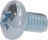 ROUNDEDED SCREW M.4x6